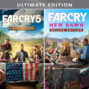Far Cry 5 Gold Edition + Far Cry: New Dawn Deluxe Edition (PS4) für 23,99€ (PSN Store PS+)