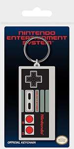 Schlüsselanhänger aus Gummi in Nintendo NES Controller Optik - 4.5 x 6 cm [Prime]