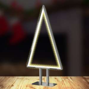 Sompex LED Weihnachtsbaum Pine 50 cm silber/ Aluminium für 42,86 € (inkl Versand)
