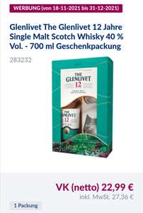 [Lokal Metro Ludwigshafen und Kassel] The Glenlivet 12 mit 2 Gläsern