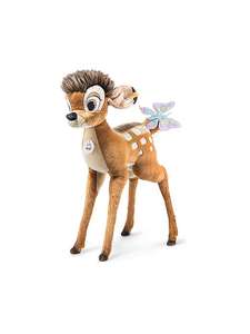 Steiff, Disney Studio, Bambi, 100 cm, Hochwertiger Sammlerartikel, Kuscheltier, Plüschtier