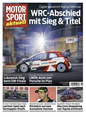 Motorsport aktuell Abo (25 Ausgaben) für 77,50 € mit einem 75 € BestChoice Universalgutschein.
