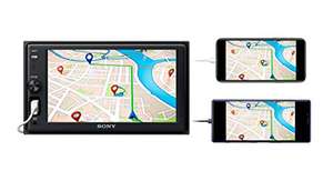 [Amazon.es] Sony XAV-1500 Autoradio mit WebLink 2.0 für Navigation, Freisprechen, Schwarz, 2 DIN