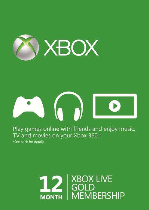12 Monate Xbox Live Gold für 26,19€ (CDKeys VPN TR)