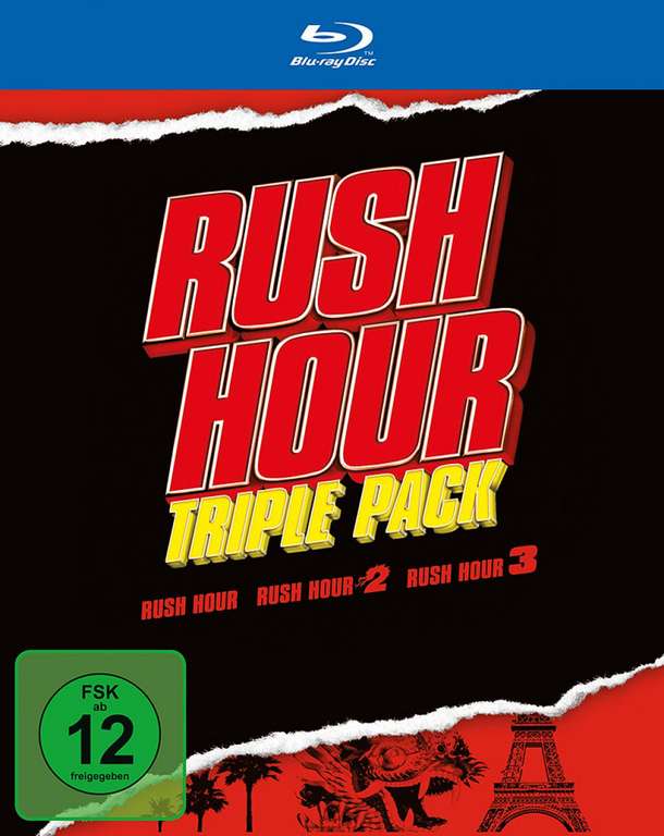 Rush Hour - Trilogy (Blu-ray) für 9,97€ (Amazon Prime)