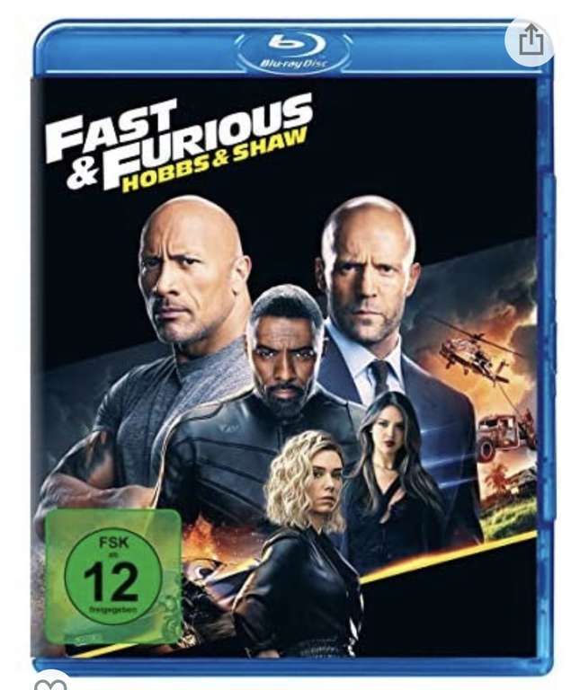 Fast & Furious: Hobbs & Shaw [Blu-ray] Prime