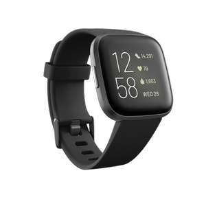Fitbit Versa 2 Schwarz/Carbon Smartwatch