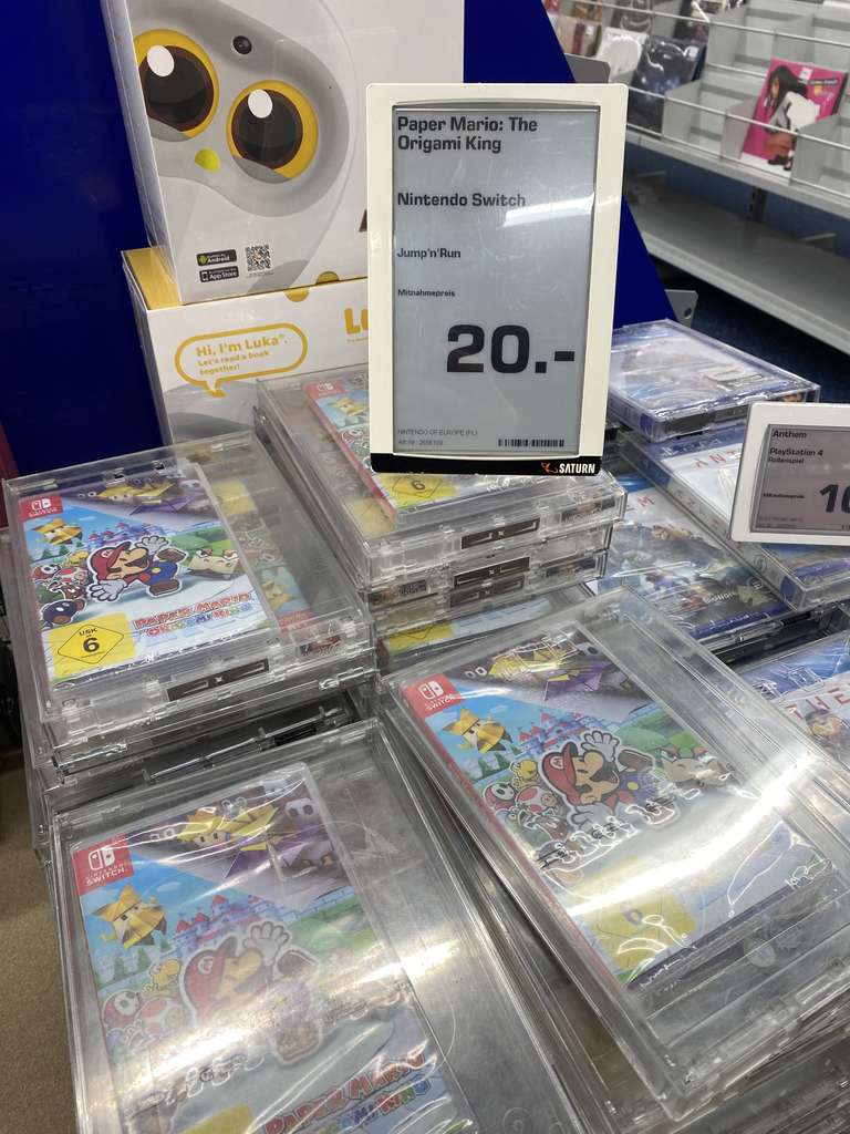 [Lokal Saturn Stuttgart] Paper Mario: The Origami King (Nintendo Switch)