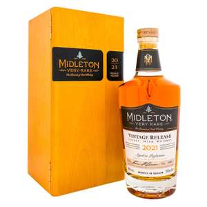 Midleton Irish Whisky Very Rare Vintage Release 2021 Holzbox 0,7 L