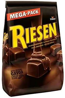 [Amazon Sparabo] RIESEN (1 x 900g) / Karamellbonbon umhüllt von dunkler Schokolade (41ct/ 100g)