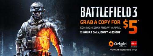 Battlefield 3 als Mystery Deal für 3,94€ direkt über Origin