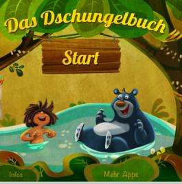 Das Dschungelbuch als interaktives Kinderbuch für iPhone, iPad & iPod Touch gratis