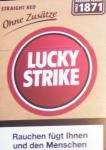 Kostenlose Schachtel Zigaretten @Lucky Strike