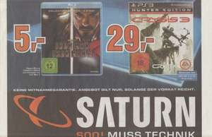 [Saturn Lokal Köln] Iron Man & Iron Man 2 Collector´s Edition Blu-ray für 5€