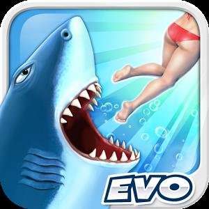 [iOS UND Android] Hungry Shark 1-3 + Evo diese Woche kostenlos ("Shark Week")