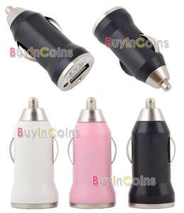 Mini USB Car Charger for Apple iPhone 3GS 4G 4S 4GS iPod 800mA