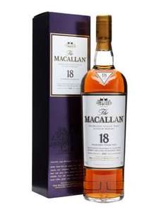 Macallan Scotch Single Malt Whisky 18yrs (achtzehn Jahre alt) Sherry Oak @ TheWhiskyExchange