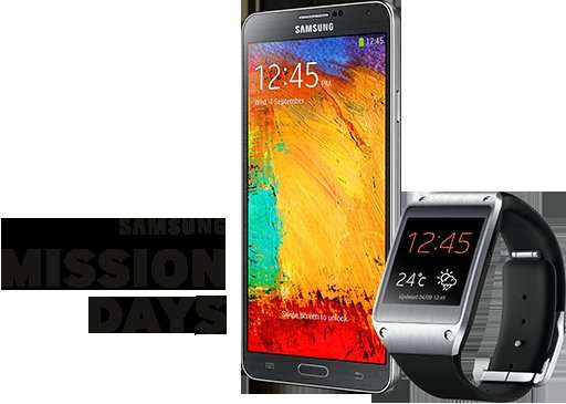 Galaxy Gear Uhr kostenlos beim Kauf eines Galaxy Note 3 (Lokal Sihlvity -  Schweiz) 