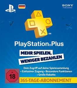[Gamecodeshop.de] Playstation Plus LIVE CARD (365 Tage) Abonnement 43,90 € - Nur bis Sonntag !