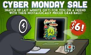 Cyber Monday Grab Bag Mystery Sale - Nerd Geek Gamer TV Shows 7€ Shirts 