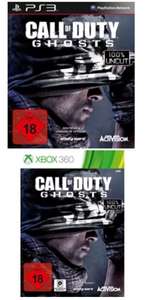 Call of Duty Ghosts (PS3/360) Standard Edition deutsch für 33 Euro / Hardened Edition 65 Euro / zzgl. 6 Euro Versand 