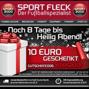 10 Euro Gutschein bei Sport-Fleck