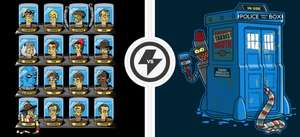 Doctor Who / Futurama Mash-Up sehr limitierte T-Shirts 11€