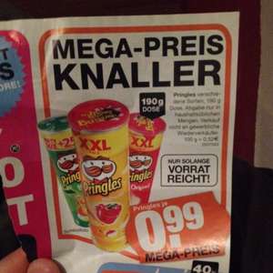 [lokal] Pringles XXL für 0,99€ , München, Mega Store