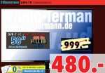 Hisense LTDN50K366WSGEU 127cm 50" LED Fernseher für 480€