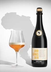[Weldebräu Biershop] z.B. Jahrgangsbier Südafrika in der 0,75 l Champagnerflasche für 2,80 € inkl. Versand (Vgl.-Prs. 12,80 € / offline 8,99 €) - Ersparnis mindestens 68,85 % - Super zum Verschenken 