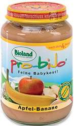 pro-biJo Bioland Babygläschen für 0,59€ pro Glas (versandkostenfreie Lieferung)