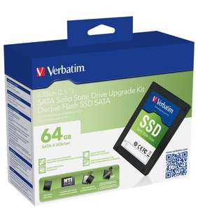 Verbatim SSD 64GB SSD-Upgrade-Kit 28,99 inkl. Versand