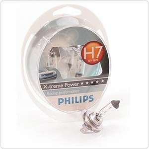 Philips X-treme Power 12V H7 Halogenlampe +80% 2er SET für 14,85 (9,90+4,95)