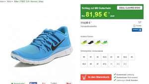 Nike Free 5.0 Herren blau 81,95@ mysportworld.de