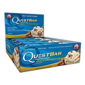 Quest Bar-Proteinriegel | 16 Stk. für 30,90€ inkl. VSK (bzw. 24 Stk. für 45,80€) | Stückpreis: 1,93€ bzw. 1,91€