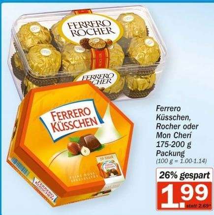 [HIT] Ferrero Küsschen, Rocher oder Mon Cherí