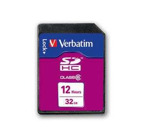 Verbatim SDHC Card 32GB - inkl. Frachtkosten nur 12,99 Euro ( aktuell bei Amazon 31,88 Euro )