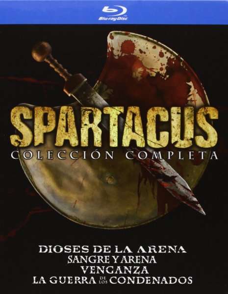 Spartacus Komplettbox (3 Staffeln+Prequel) [Blu-ray] für 54,76 € inkl. Vsk.