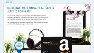 10 € Amazon Gutschein für erstmalige Registrierung bei RWE (Gewerbekunde bzw. Freiberufler)