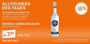 Allyouneed.com: Wodka Gorbatschow Platinum 44% 0,7 Liter