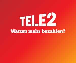 TELE2 "Allnet Flat Online Special" nur 9,95€/Monat + 25€ GUTSCHEIN + 3 Monate GRATIS
