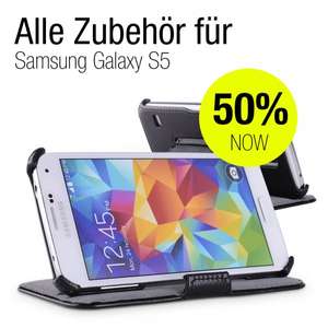 50% Rabatt auf die ganze Reihe an EasyAcc Zubehörteilen für das Samsung Galaxy S5!!
