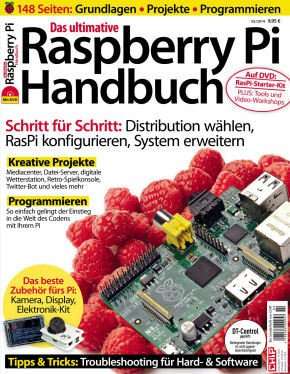 Das ultimative Raspberry Pi Handbuch von CHIP für 3,98€ @terrashop