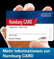 [Hamburg] Hamburg CARD: 1-Tages-Gruppenkarte für bis zu 5 Personen (statt 15,50€)