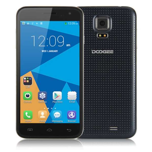 Doogee DG310 (MTK6582, 5 Zoll 854*480, Android 4.4, DualSIM) für 68.99 Update