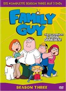 TV-Serien bis zu 50% reduziert, z.b. Family Guy ab 8,99€