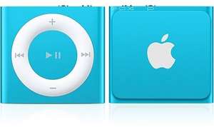 Apple iPod Shuffle 4G 2GB blau für 33,30€