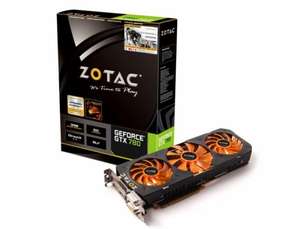 3072MB ZOTAC GeForce GTX 780 OC + Gamebundle Aktiv PCIe 3.0 x16 (Retail)