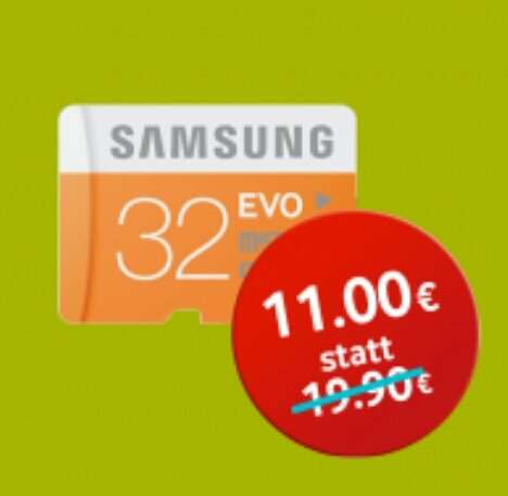 Samsung Micro SDHC Class 10 Evo 32 GB
