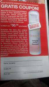 Celyoung Intensiv Konzentrat gratis bei Kauf der Antiaging Creme (Wert 30,80€)